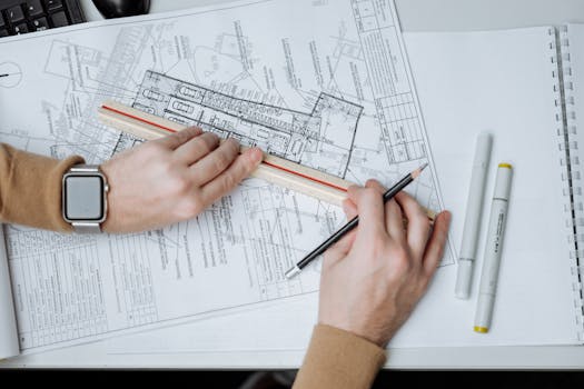 project planning with construction milestones