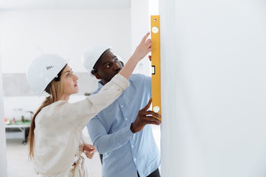 construction workers using safety equipment